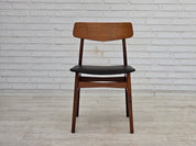 Set_of_4_Dining_Chairs_by_Findahl_Møbelfabrik,_Teak_and_Black_Leatherette,_Denmark,_1960s
