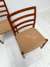 Set_of_4_Model_85_Teak_Dining_Chairs_by_Niels_Otto_Møller_for_J.L._Møllers_Møbelfabrik,_Denmark,_1970s