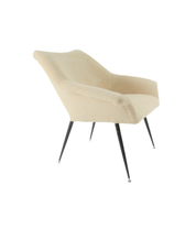 1970s_Shell_Armchair_in_Ivory_Corduroy_with_Chrome_Metal_Legs