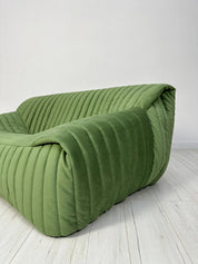 Sandra_Two-Seater_Sofa_by_Annie_Hiéronimus_for_Cinna,_Green_Velvet,_French_Design,_1970s