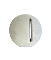 1972_Sculptural_Off-White_Ceramic_Vase_by_Nereo_Boaretto,_Italy