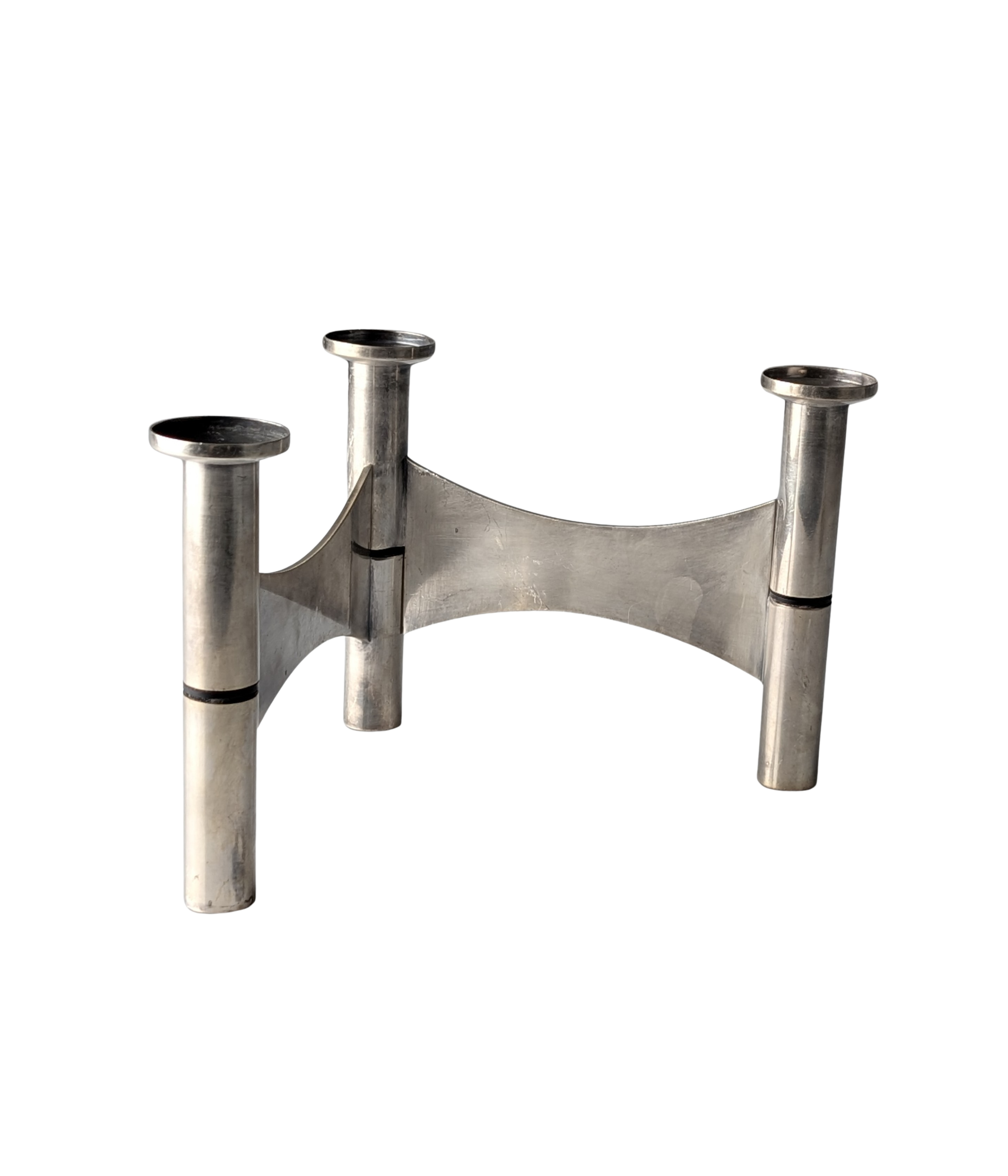 1978_Modernist_Silver-Plated_Three-Light_Candlestick_Attributed_to_Roger_Tallon_for_Ravinet_d’Enfert