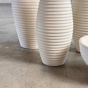 Set_of_4_Textured_Ceramic_Vases_and_Centerpieces_by_Bitossi,_Italy,_1990s