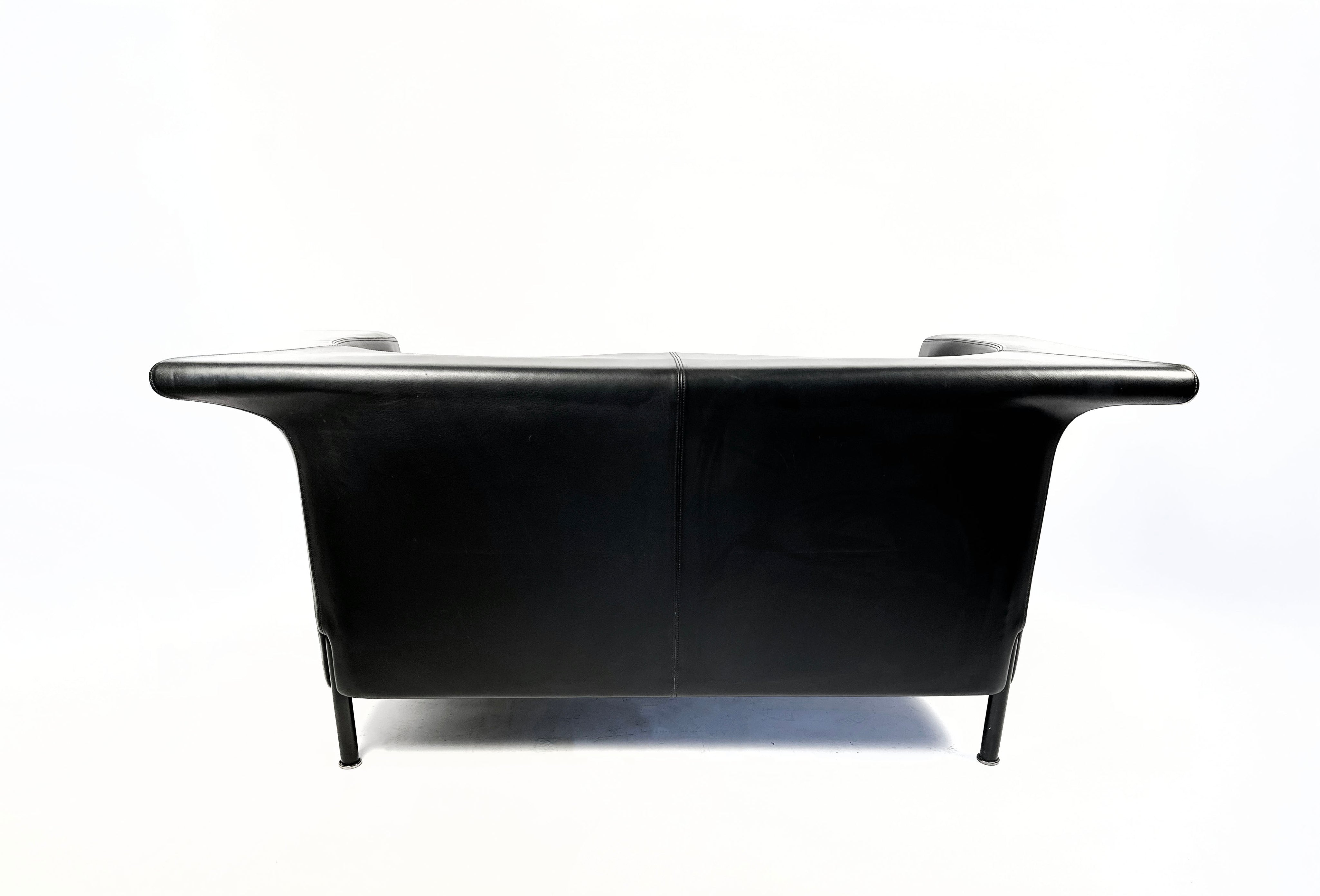 Rare_Hockey_Sofa_by_Antonio_Citterio_for_Moroso,_Black_Leather,_Italy,_1980s