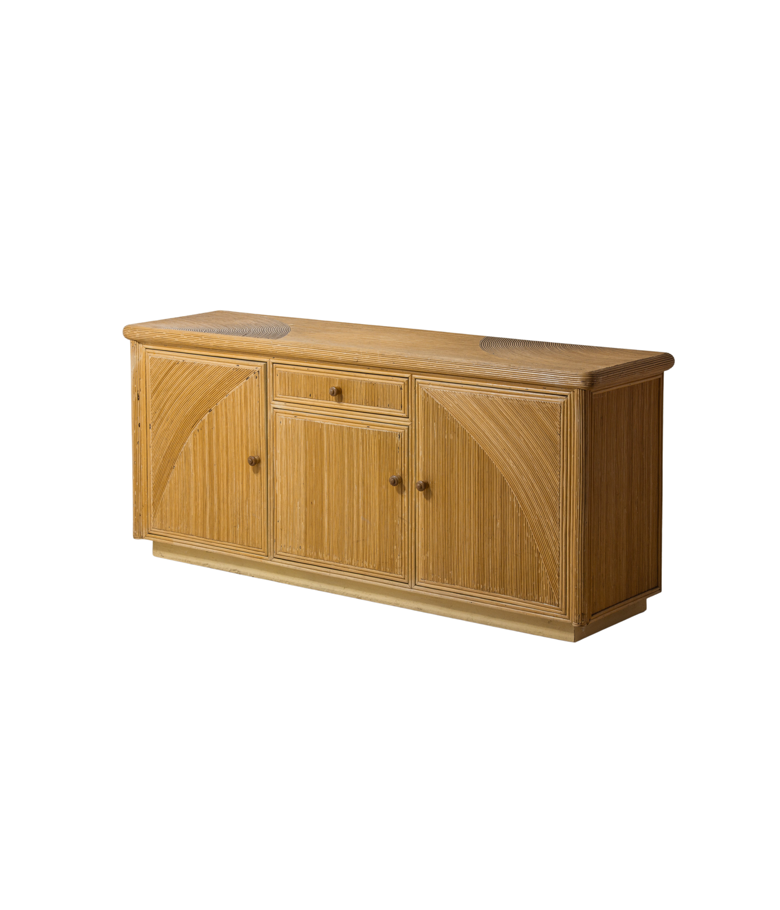 1980s_Miami_Vice_Style_Rattan_Sideboard,_Postmodern_Coastal_Design