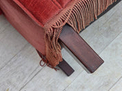 Scandinavian_Pink_Velour_2-Seater_Sofa_with_Beech_Legs,_Denmark_or_Sweden,_1980s
