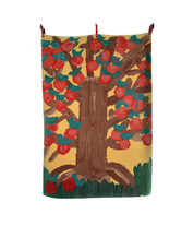 1980s_TISCA_Tiara_“Apfel_Baum”_Hand-Tufted_Wool_Rug_by_Frédéric,_France