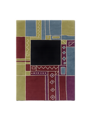 1990s_TISCA_“Krumi”_Hand-Tufted_Wool_Rug_with_Geometric_Pattern