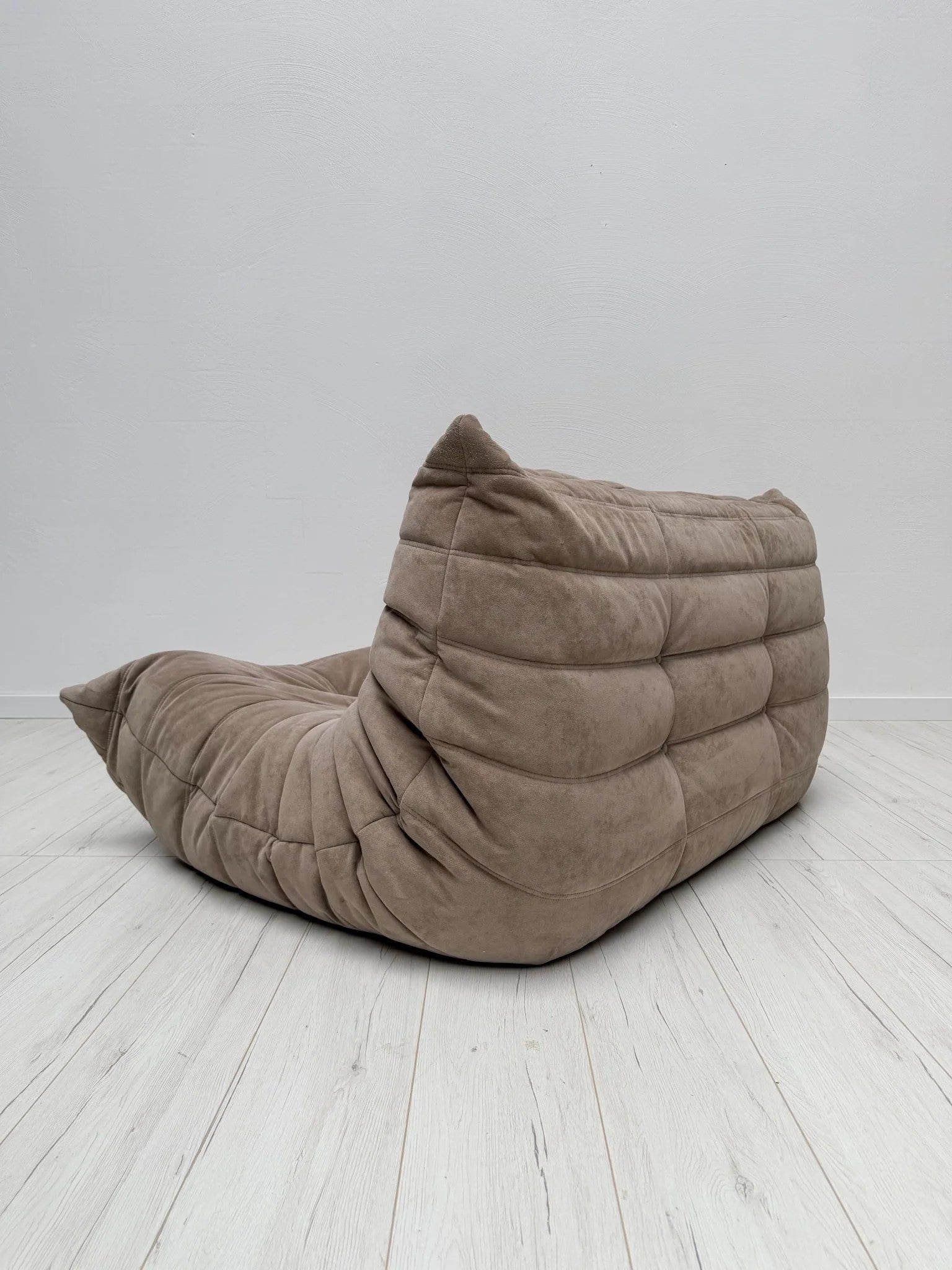 Togo_2-Seater_Sofa_by_Michel_Ducaroy_for_Ligne_Roset,_Original_Taupe_Alcantara,_France,_1995