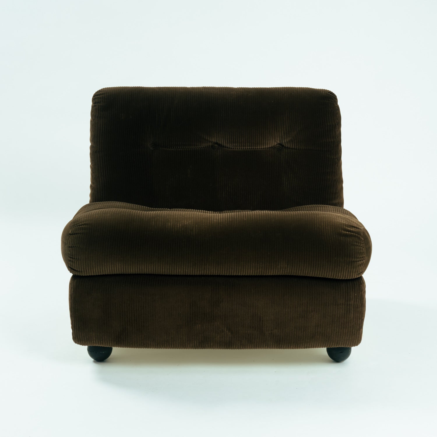 Set_of_2_Modular_'Amanta'_Seating_Elements_by_Mario_Bellini_for_C&B_Italia_Brown_Corduroy