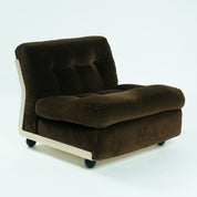 Set_of_2_Modular_'Amanta'_Seating_Elements_by_Mario_Bellini_for_C&B_Italia_Brown_Corduroy
