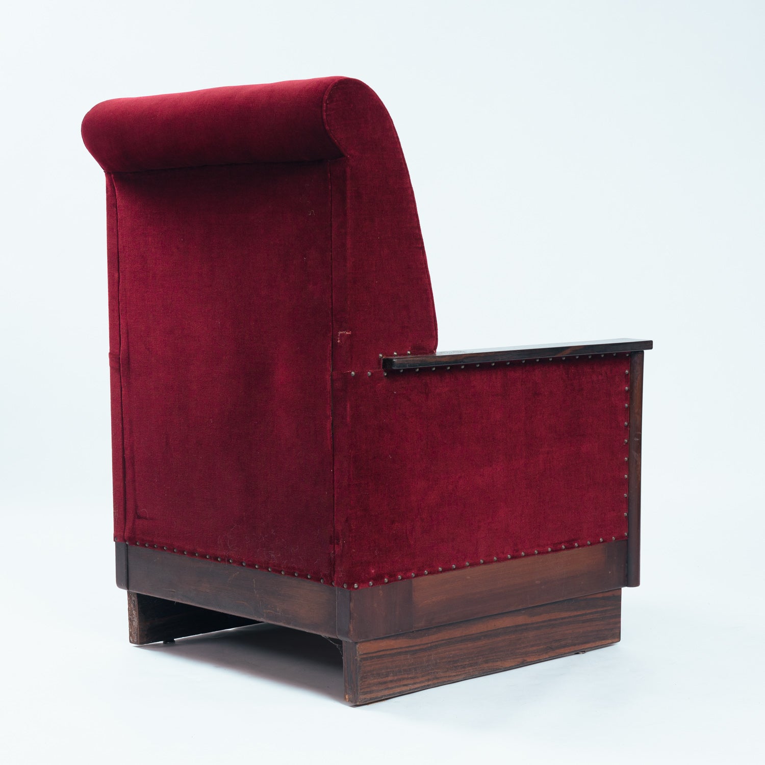 Set_of_2_Amsterdam_School_Ebony_Armchairs_in_Deep_Red_Upholstery