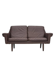 2-Seater_Sofa,_Original_Brown_Leather_&_Beech_Wood,_1970s_Denmark