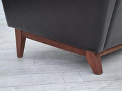 2-Seater_Sofa,_Upholstered_Seating_&_Wood_Base,_1970s_Denmark