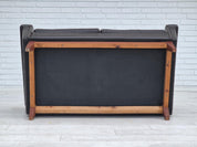 2-Seater_Sofa,_Upholstered_Seating_&_Wood_Base,_1970s_Denmark