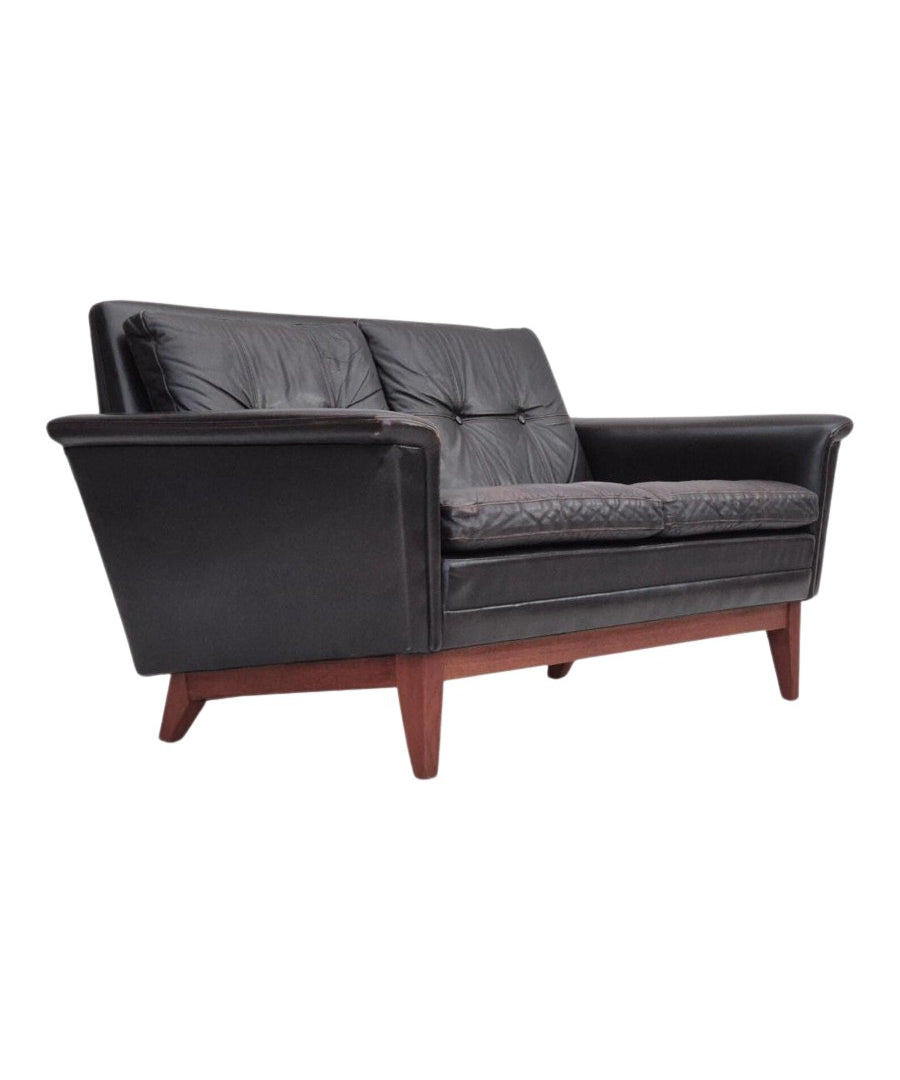 2-Seater_Sofa,_Upholstered_Seating_&_Wood_Base,_1970s_Denmark