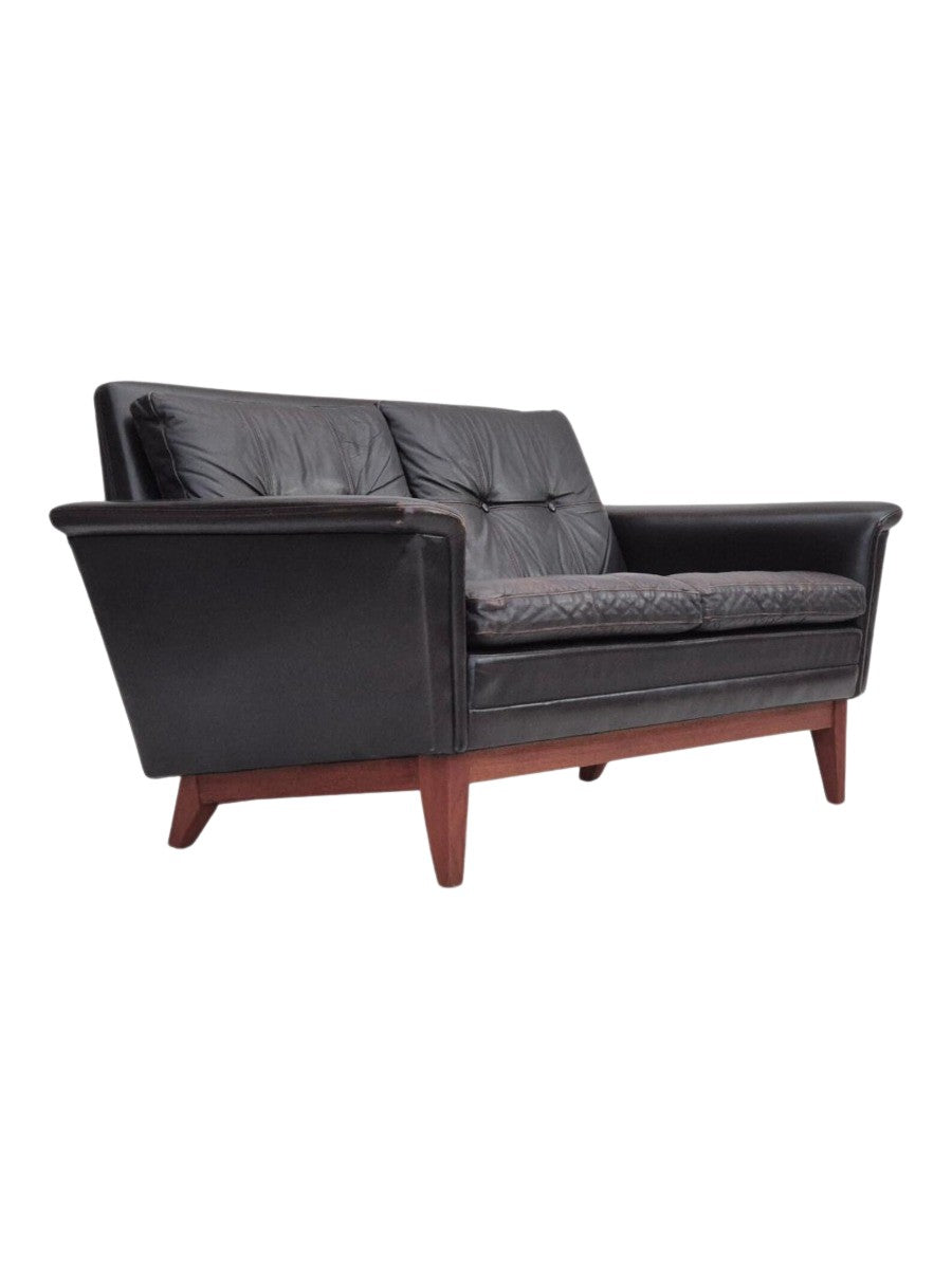 2-Seater_Sofa,_Upholstered_Seating_&_Wood_Base,_1970s_Denmark