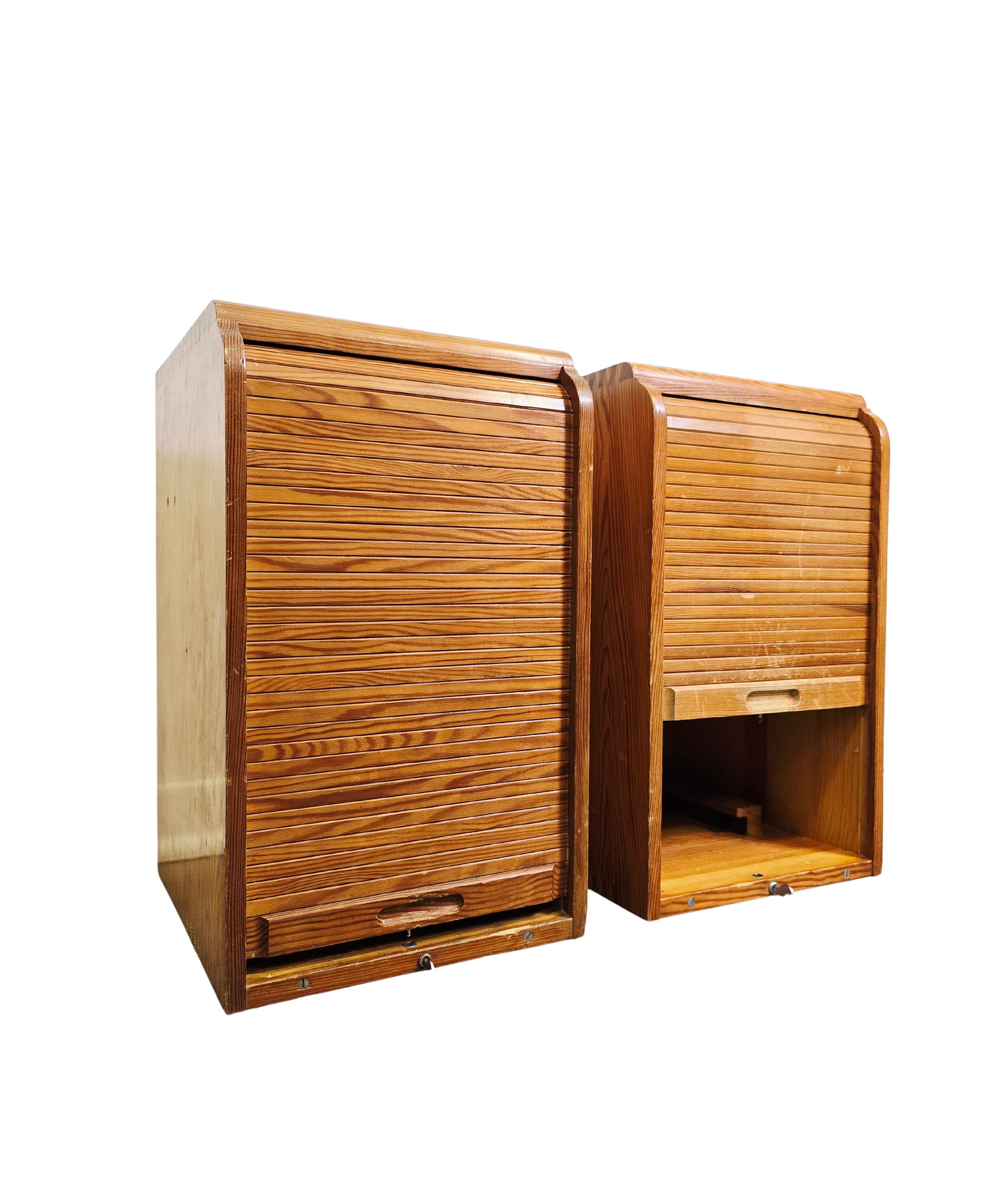 Industrial_Oak_Tambour_Front_Cabinet_with_Leather_Handle,_1960s,_Europe