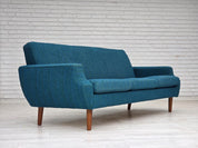 3-Seater_Sofa,_Neutral_Upholstery_&_Wood_Legs,_1970s_Denmark