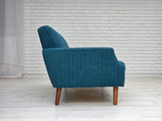 3-Seater_Sofa,_Neutral_Upholstery_&_Wood_Legs,_1970s_Denmark