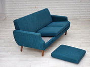 3-Seater_Sofa,_Neutral_Upholstery_&_Wood_Legs,_1970s_Denmark