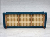 3-Seater_Sofa,_Neutral_Upholstery_&_Wood_Legs,_1970s_Denmark