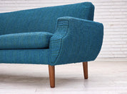 3-Seater_Sofa,_Neutral_Upholstery_&_Wood_Legs,_1970s_Denmark