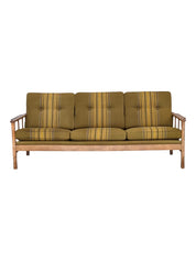 3-Seater_Sofa,_Oak_Frame_&_Wool_Upholstery,_1970s_Denmark