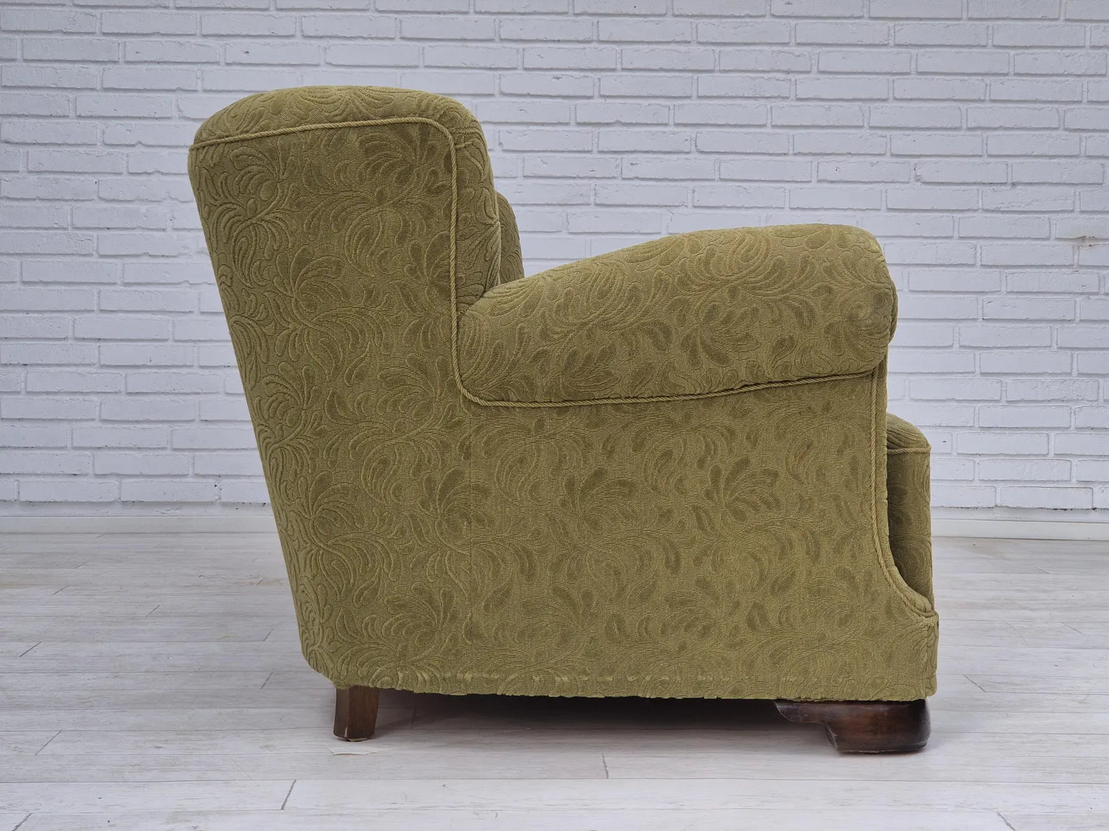 3-Seater_Sofa,_Original_Upholstery_&_Beech_Frame,_1960s_Denmark