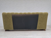 3-Seater_Sofa,_Original_Upholstery_&_Beech_Frame,_1960s_Denmark