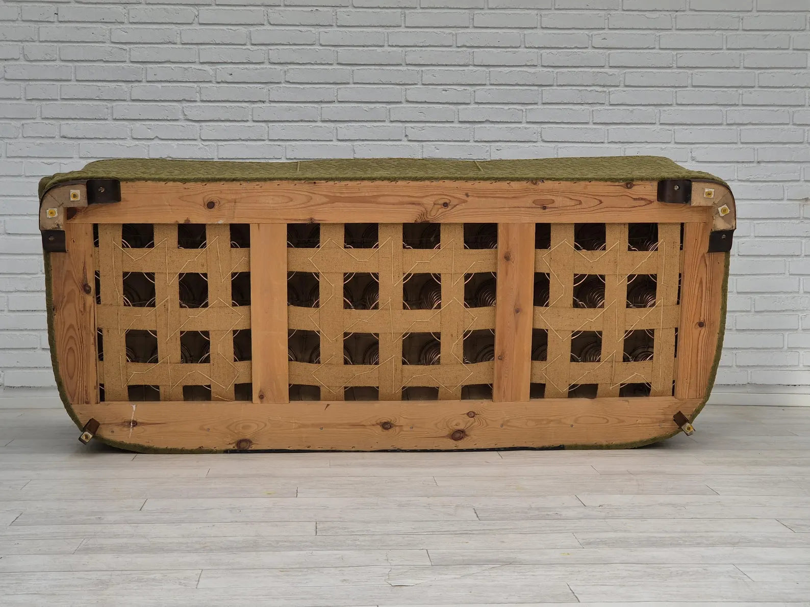 3-Seater_Sofa,_Original_Upholstery_&_Beech_Frame,_1960s_Denmark