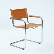 Set_of_4_B34_Cantilever_Dining_Chairs_by_Marcel_Breuer,_Cognac_Saddle_Leather_and_Chrome,_Bauhaus_Design