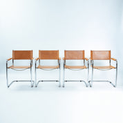 Set_of_4_B34_Cantilever_Dining_Chairs_by_Marcel_Breuer,_Cognac_Saddle_Leather_and_Chrome,_Bauhaus_Design