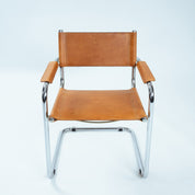 Set_of_4_B34_Cantilever_Dining_Chairs_by_Marcel_Breuer,_Cognac_Saddle_Leather_and_Chrome,_Bauhaus_Design