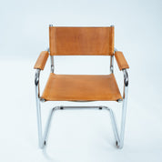 Set_of_4_B34_Cantilever_Dining_Chairs_by_Marcel_Breuer,_Cognac_Saddle_Leather_and_Chrome,_Bauhaus_Design