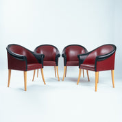 Set_of_4_Sinan_Armchairs_by_Luca_Scacchetti_for_Poltrona_Frau_in_Oxblood_Leather,_Italy_1980s