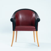 Set_of_4_Sinan_Armchairs_by_Luca_Scacchetti_for_Poltrona_Frau_in_Oxblood_Leather,_Italy_1980s