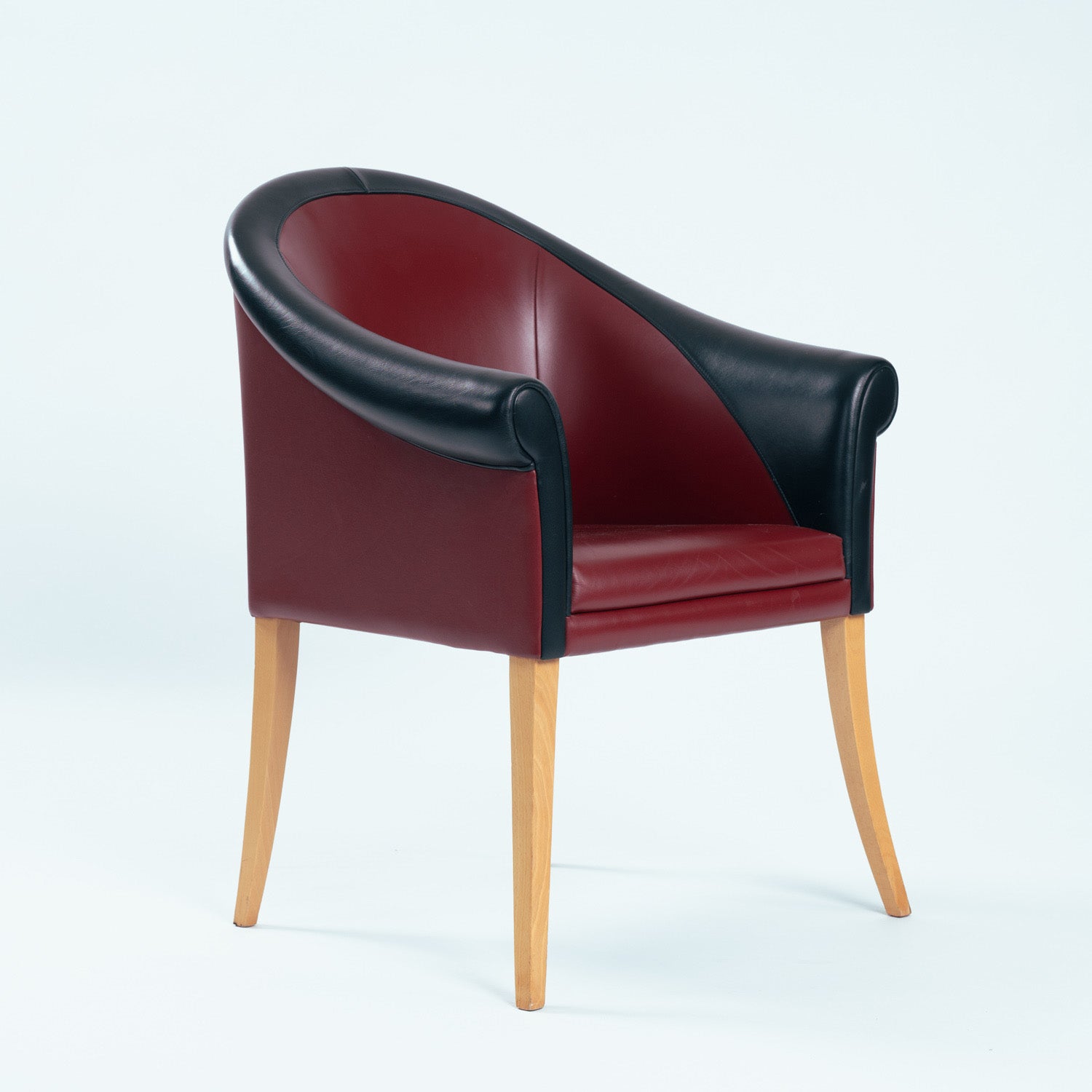 Set_of_4_Sinan_Armchairs_by_Luca_Scacchetti_for_Poltrona_Frau_in_Oxblood_Leather,_Italy_1980s