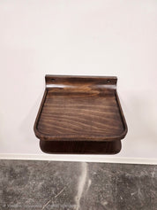 Vintage_Mid-Century_Modern_Floating_Wall_Shelf_in_Bentwood_Plywood_with_Two_Tiers,_1960s