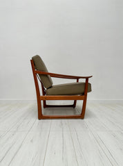 FD_130_Teak_Armchair_by_Peter_Hvidt_&_Orla_Mølgaard-Nielsen_for_France_&_Daverkosen,_Denmark,_1960s