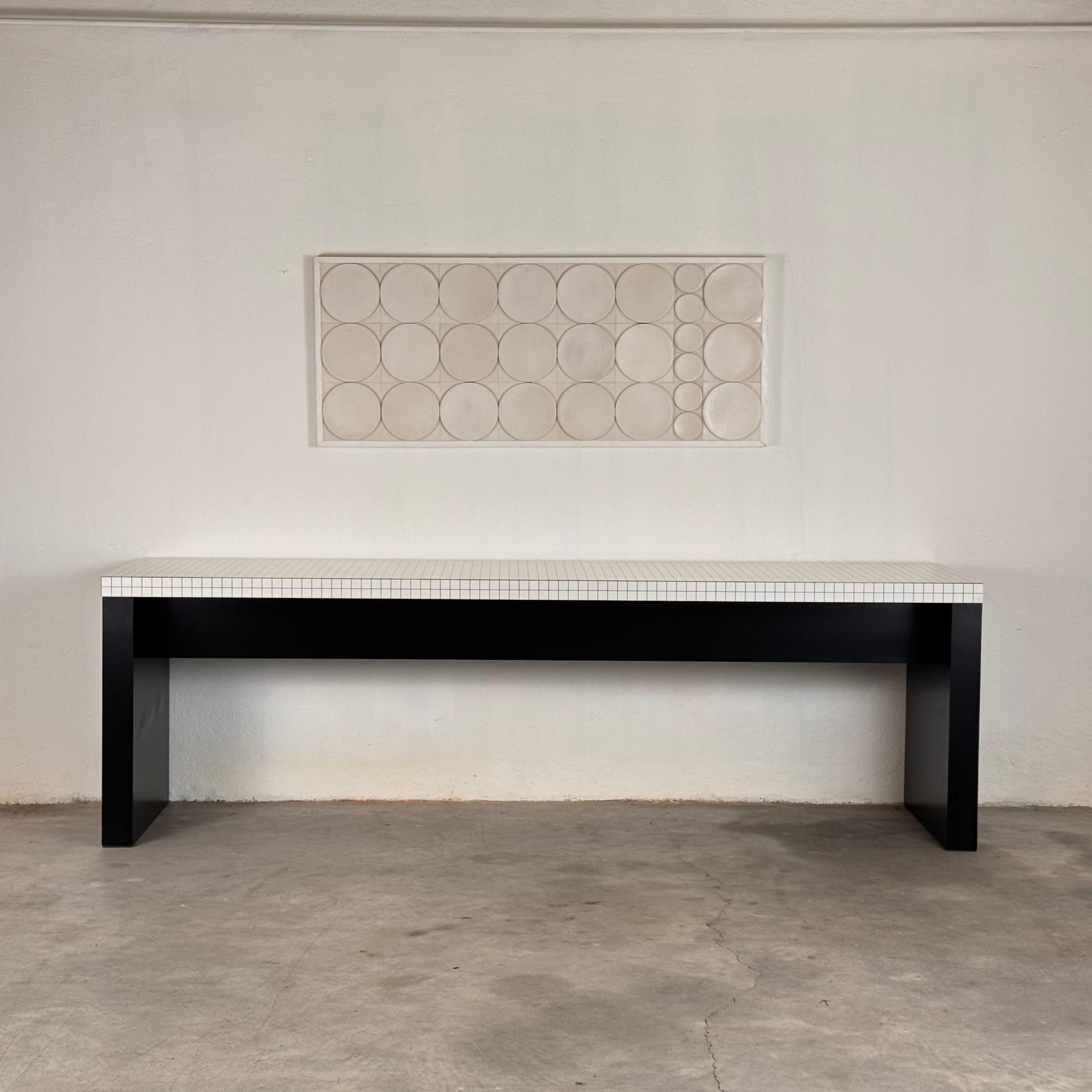 Custom_Made_Quaderna_Console/Table/Desk_for_Zanotta,_1970s