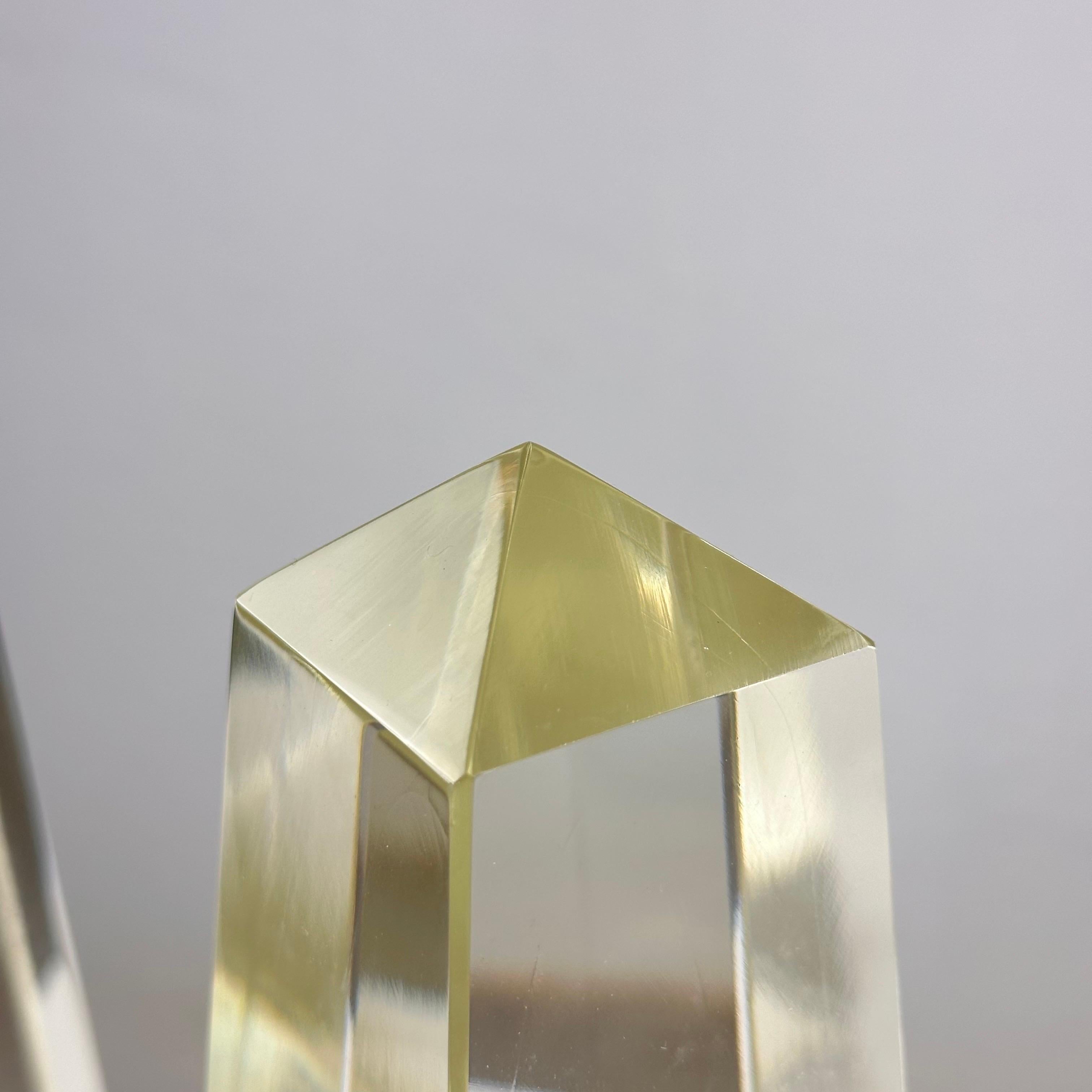Set_of_2_“Save_Venice_1989”_Decorative_Glass_Obelisks,_1989