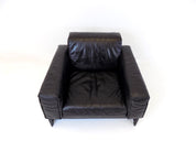 Matteo_Grassi_Korium_KM_3/1_leather_lounge_chair_by_Tito_Agnoli,_1980