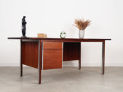 1970s_Danish_Rosewood_Desk_by_Nipu,_Two_Drawers_and_Pull-Out_Storage_Compartments