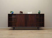 1970s_Danish_Rosewood_Sideboard_with_Mirrored_Bar_Cabinet,_Eight_Drawers_and_Sliding_Doors