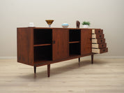 1960s_Danish_Rosewood_Sideboard_by_Farsø_Møbelfabrik,_Sliding_Doors,_Five_Drawers_and_Adjustable_Shelves