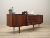 1960s_Danish_Rosewood_Sideboard_by_Clausen_&_Søn,_Sliding_Doors,_Four_Drawers_and_Adjustable_Shelves