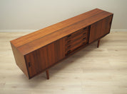 1960s_Danish_Rosewood_Sideboard_by_Clausen_&_Søn,_Sliding_Doors,_Four_Drawers_and_Adjustable_Shelves