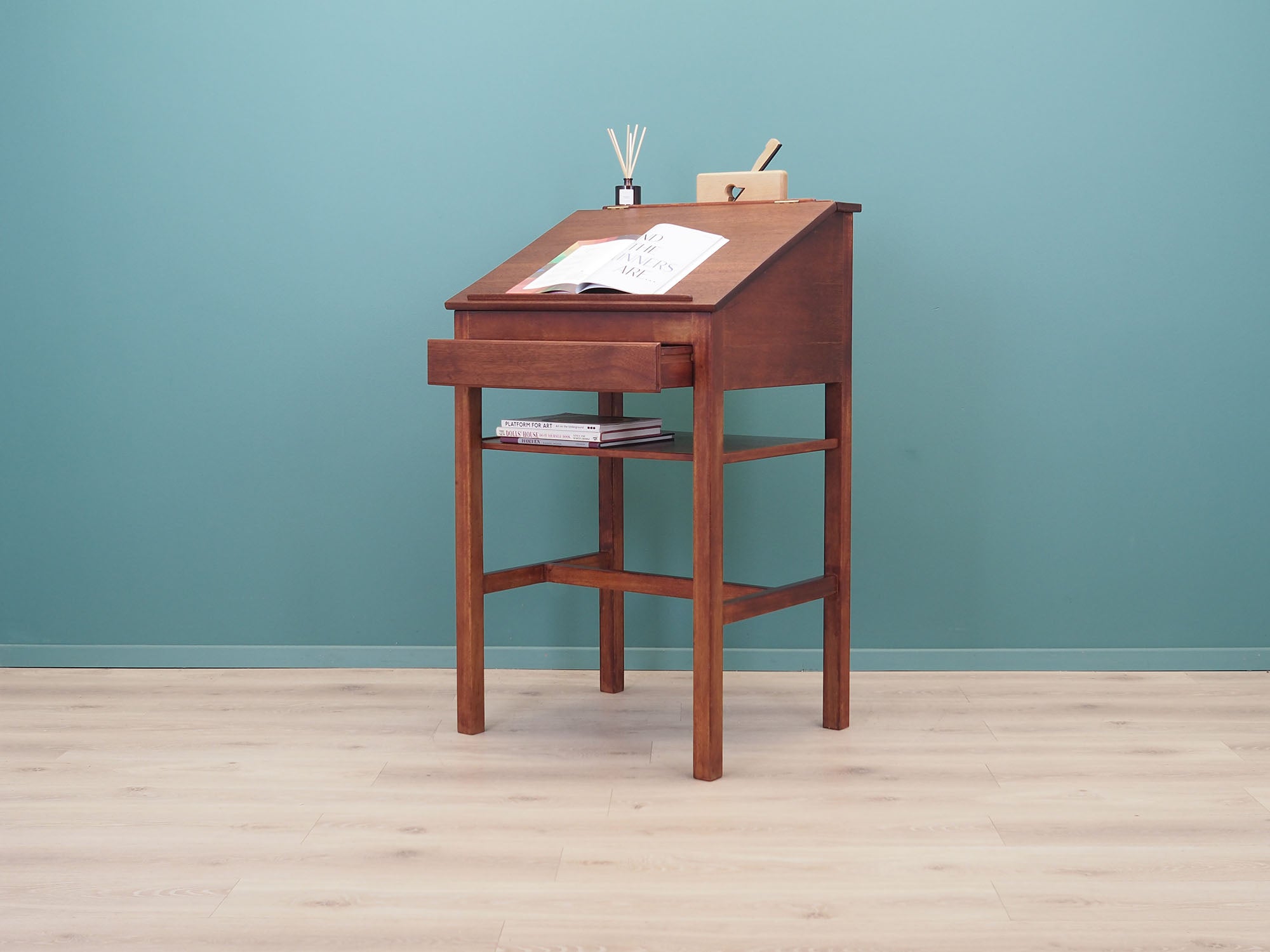 Mahogany_secretary,_Danish_design,_1960s_production:_Denmark