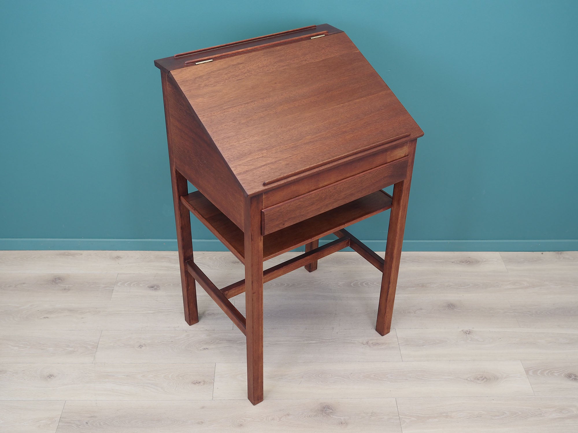 Mahogany_secretary,_Danish_design,_1960s_production:_Denmark